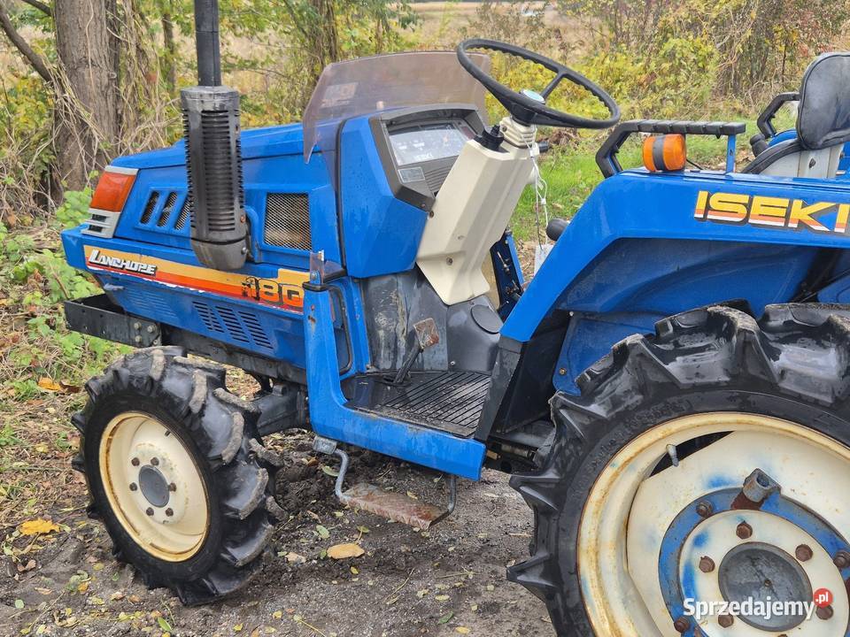 Traktorek traktor ISEKI TU180F 18 44 Wspomaganie Skrzynia biegów Manualna Małuszyn sprzedam
