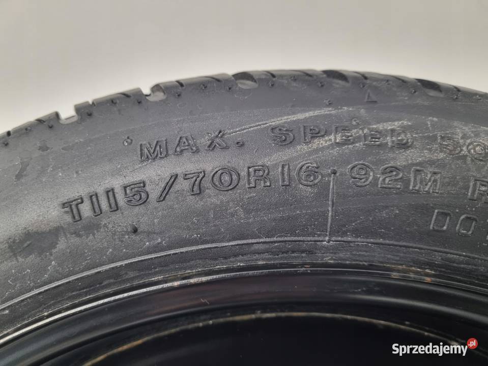 KOŁO DOJAZDOWE ZAPASOWE Opel Vectra C Astra H Motoryzacja sprzedam