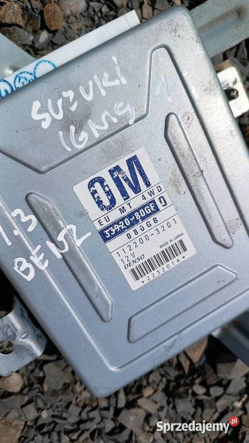 Komputer Sterownik Suzuki Ignis 3392080GF osobowe