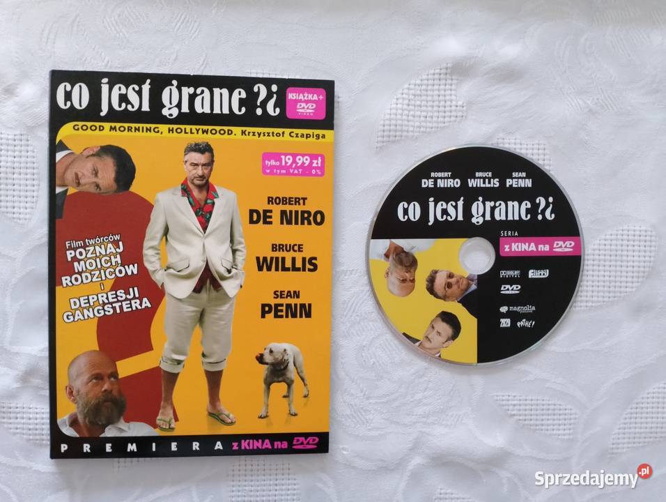 Książka i film DVD CO JEST GRANE satyra Oborniki