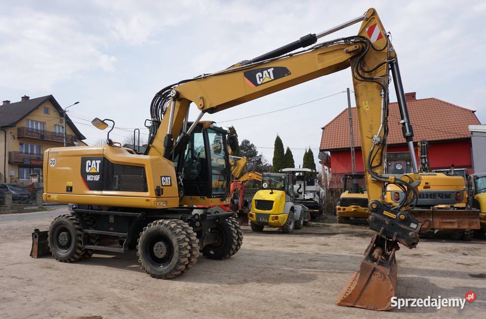 Koparka kołowa CAT M 316F 2020 świętokrzyskie Jeziorko