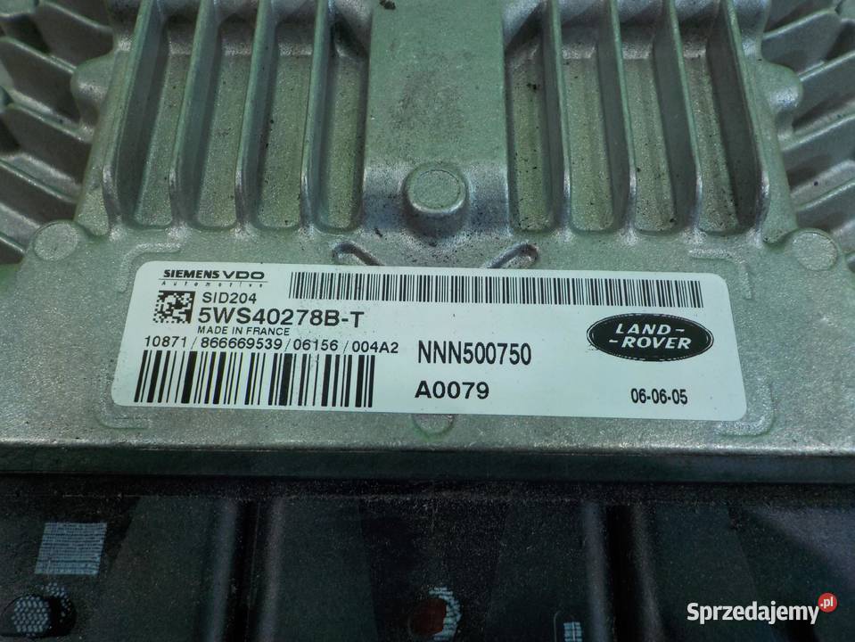 RANGE ROVER SPORT I 27 TDV6 06r 5D sterownik Suków