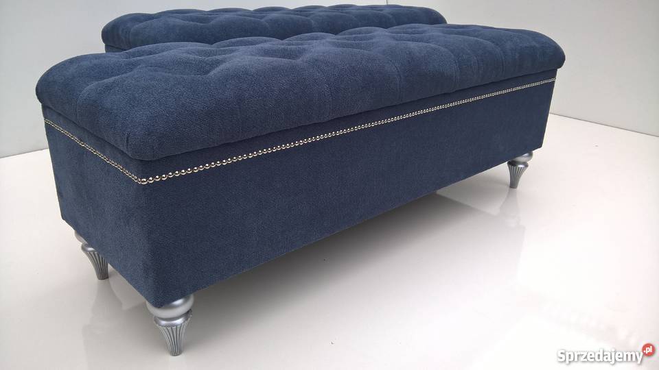 PUFA ŁAWKA LUDWIK Chesterfield pod wymiar 43cm Poznań