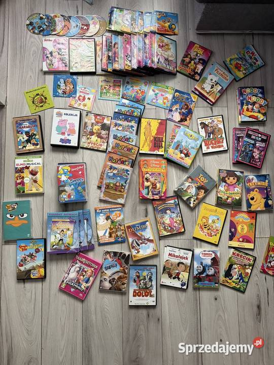 Zestaw bajek dzieci Disney Barbie Hutosie Smerfy