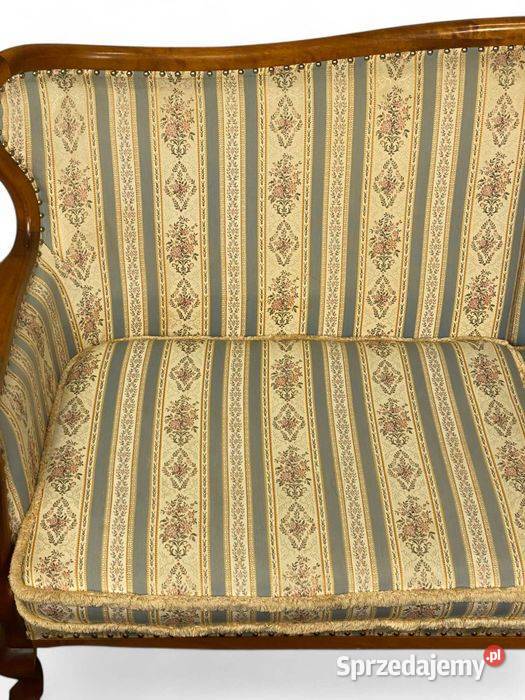 002 Sofa kanapa trzyosobowa w stylu ludwikowskim Gryfice