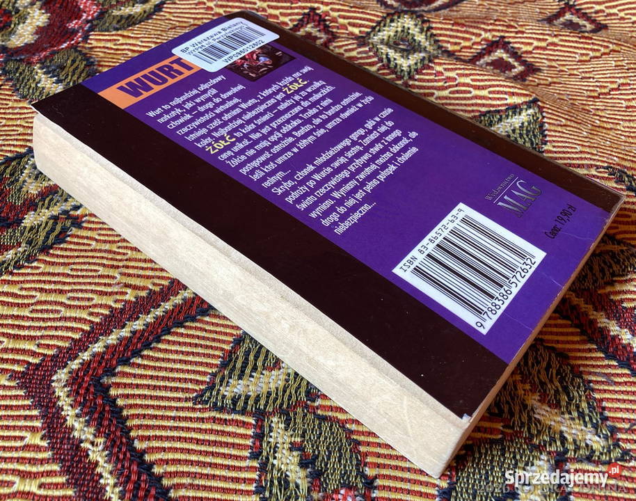 Jeff Noon Wurt werid MAG Kraków