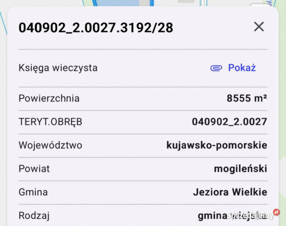Na sprzedaż działka inwestycyjna Przyjezierze inwestycyjna Nowa Wieś sprzedam