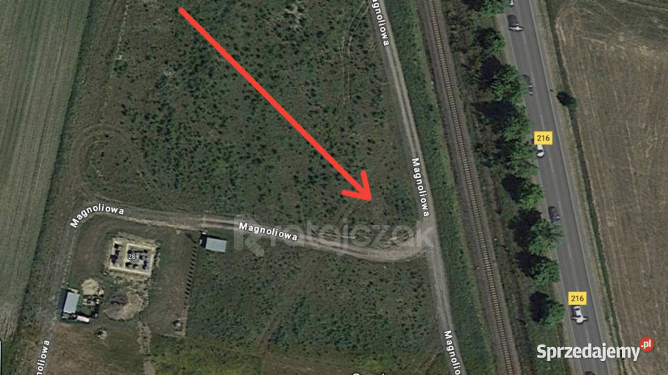 Grunt do sprzedania Gnieżdżewo Magnoliowa 1002m2 sprzedam