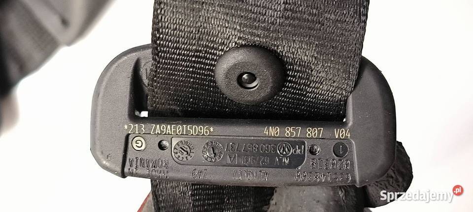 PAS NAPINACZ AUDI A8 L D5 4N 4N0857807 osobowe Pozostałe Lipno sprzedam