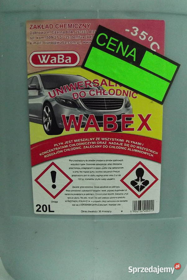 Płyn do chodnic 20 L lubelskie Parczew