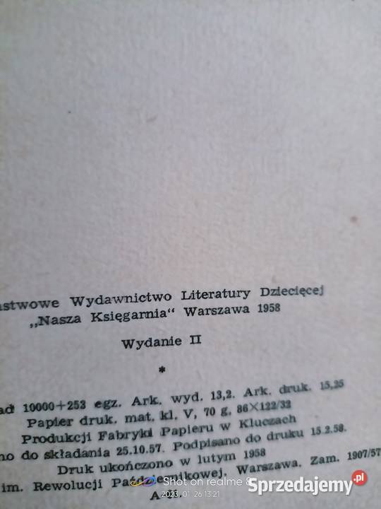 Kamiennym toporem książki prezenty Warszawa Rok wydania 1965