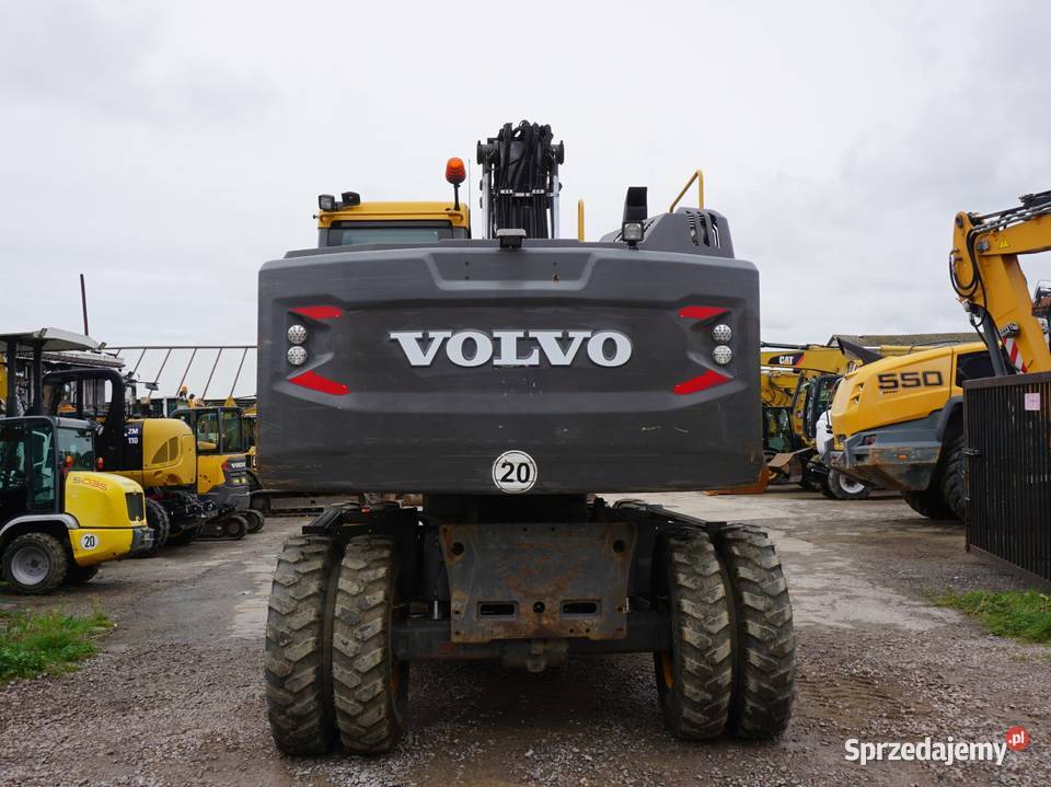 Koparka kołowa Volvo EW 160E 2016 Jeziorko sprzedam