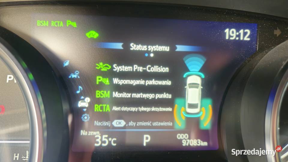 Toyota Camry 25 Executive Gwarancja Bezwypadkowy automatyczna Biała-Parcela