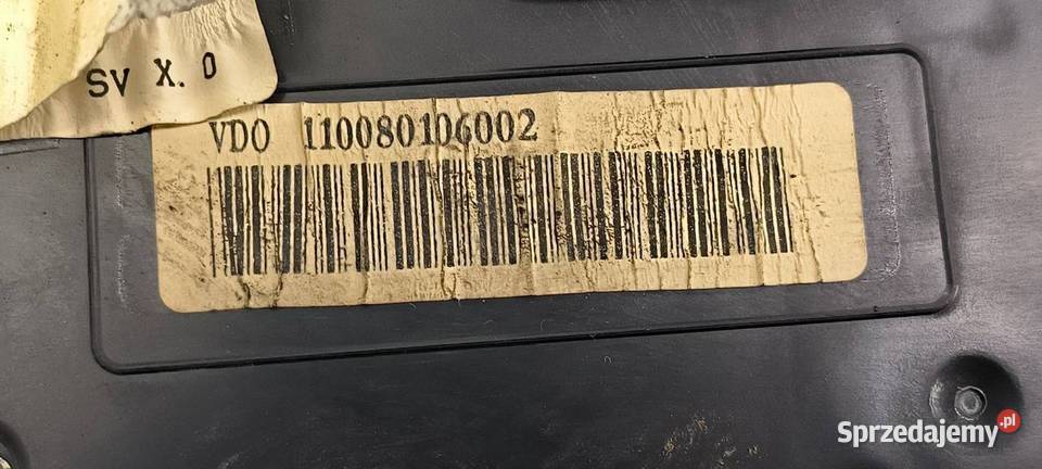 LICZNIK ZEGAR TOYOTA COROLLA E12 83380002810 Lipno