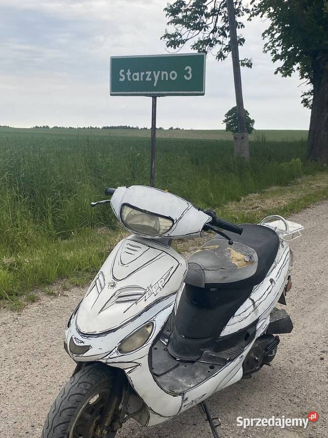 Skuter Zipp vapor 5080 sprawne czesci Mieroszyno sprzedam