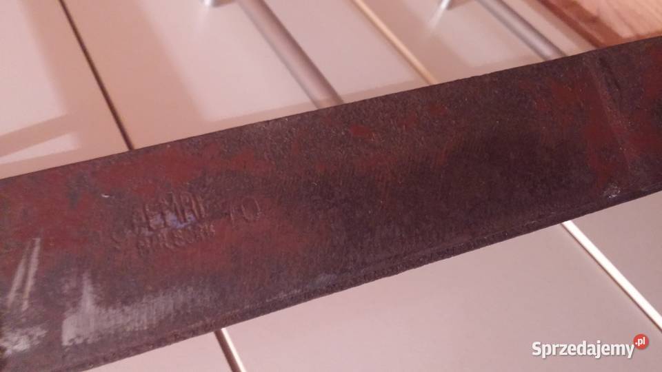 Stara Potężna Maczeta Szabla Sygnowana Brzóza Stadnicka