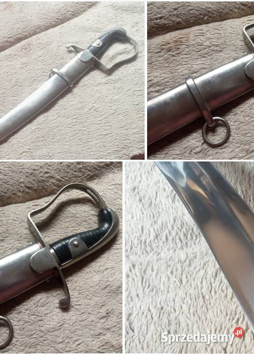 Szabla Duży Blucher z pochwą stan idealny Militaria Grójec