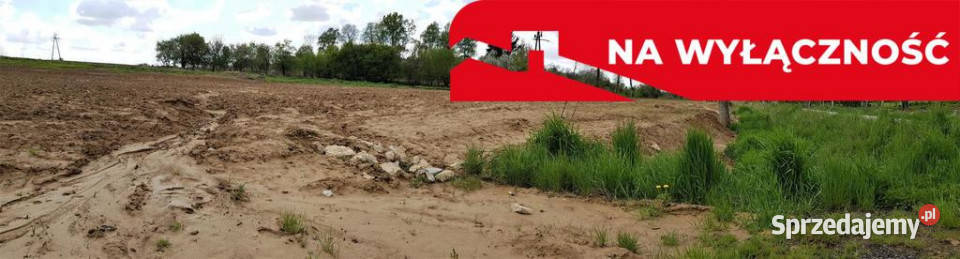 64 ar Tomaszowice pod budownictwo jednorodzinne budowlana