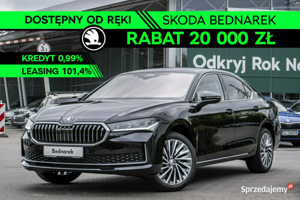 koda Superb LK 20 TDI 193 DSG 4x4 Dostępna ręki pełny VAT Łódź