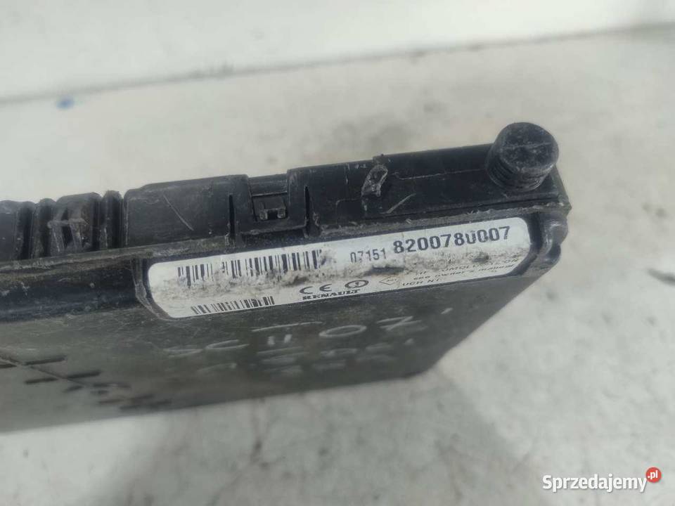 MODUŁ STEROWNIK BSI RENAULT SCENIC II 8200780007 wielkopolskie