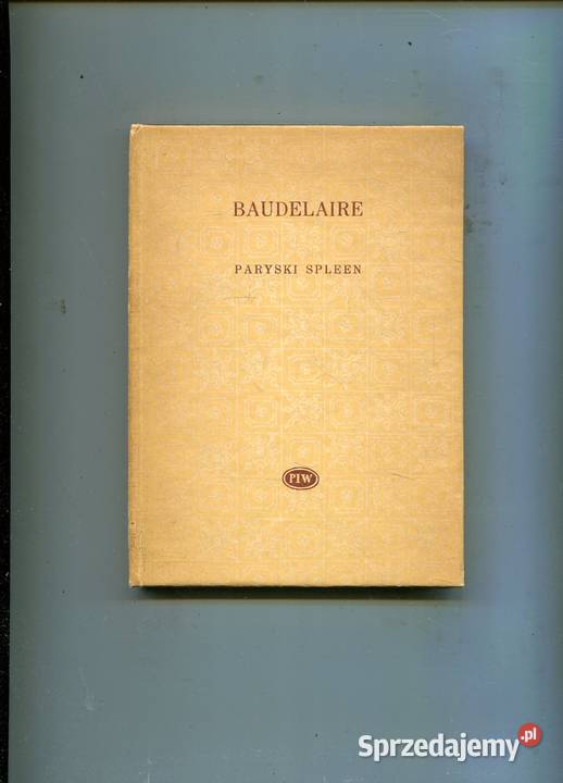 Paryski spleen Baudelaire Szczecin