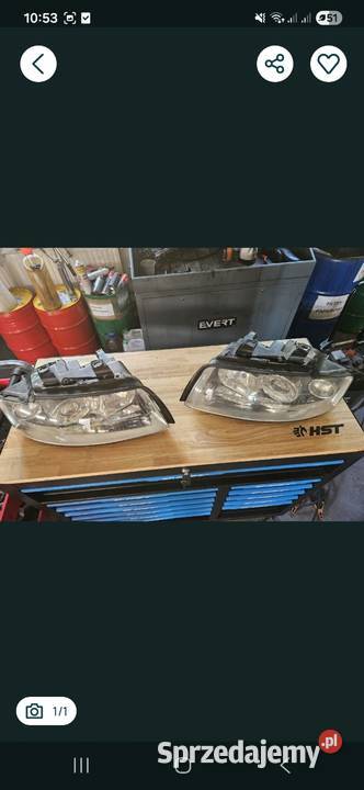 Relektory audi a4 b6 Zabłocie