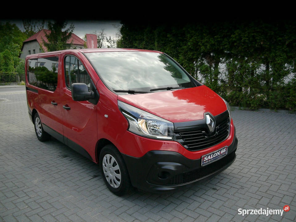 Renault Trafic 9 osob 130 Stan b klima elektrochrom. lusterko wst. Częstochowa