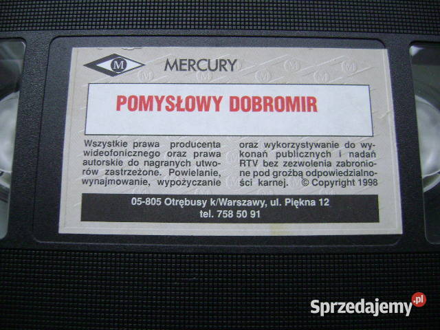 Starocie z PRL Kasety VHS Zestaw 2 bajki Królowa