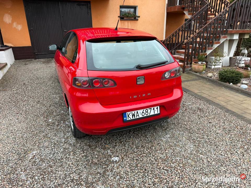 SEATIbizaskórawypasGAZ stan Rok produkcji 2008 małopolskie Frydrychowice