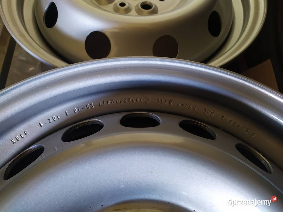 FELGI STALOWE MERCEDES SPRINTER VW CRAFTER 16 Rozmiar 16" Świdnik sprzedam