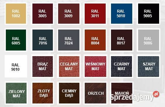 Garaż Blaszany Drewnopodobny Złoty Dąb Schowek Tykocin