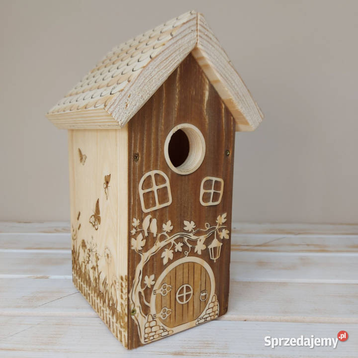 Budka lęgowa domek małych ptaków Tworkowa