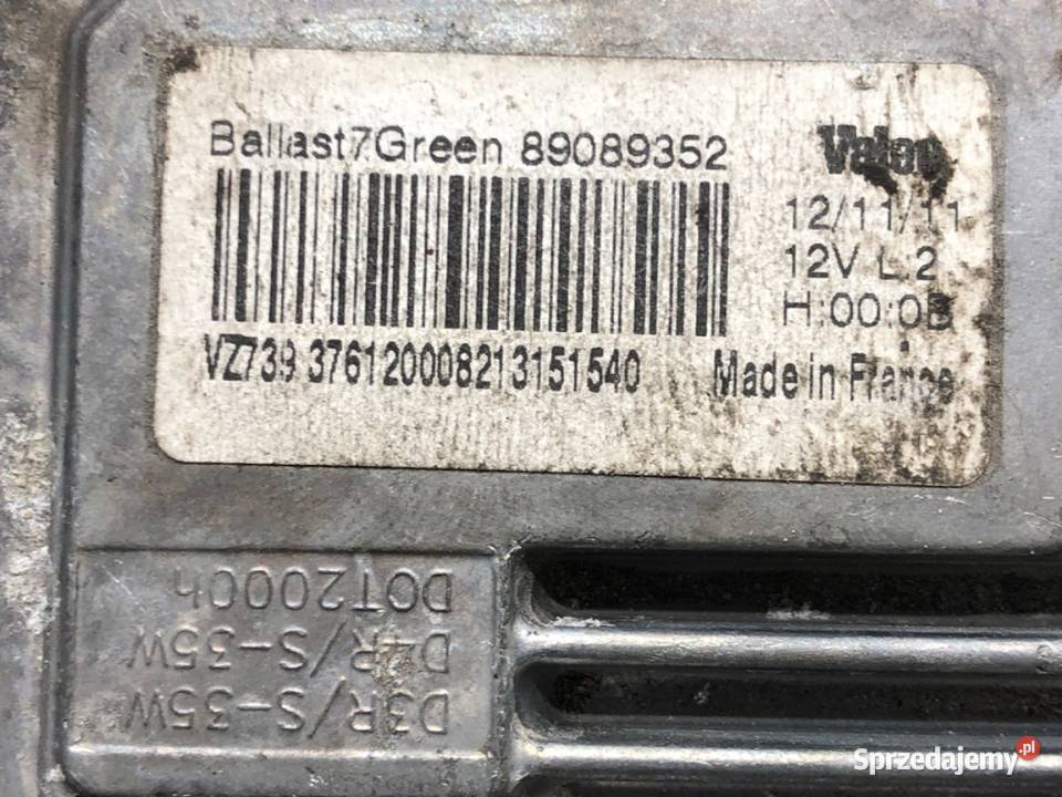 PRZETWORNICA XENON LAND ROVER RANGE ROVER SPORT osobowe