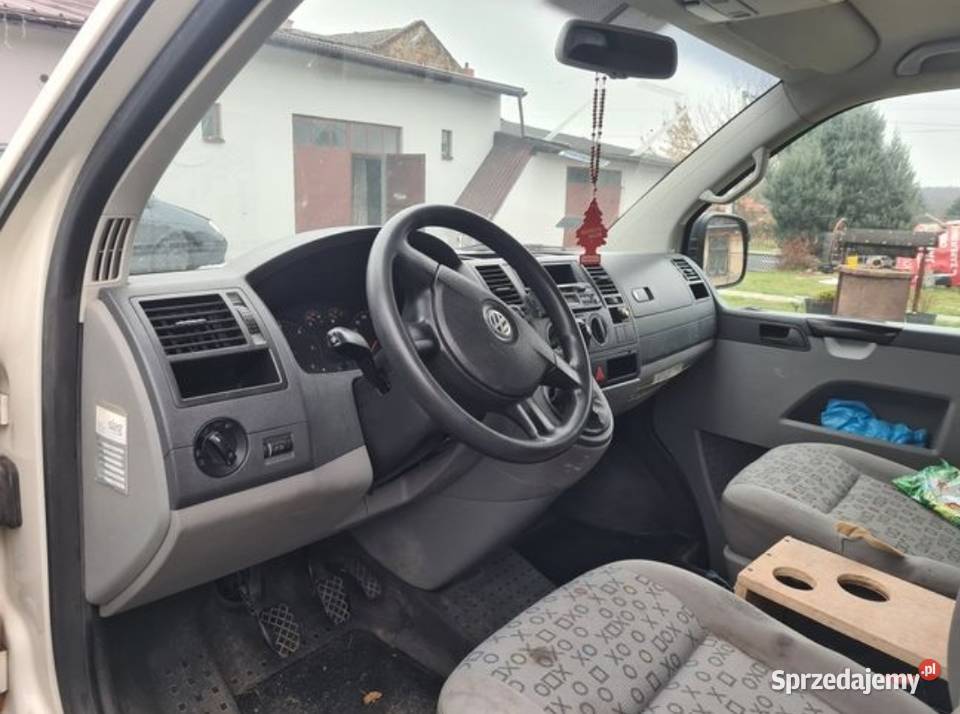 Volkswagen Transporter T5 Rok produkcji 2008 Motoryzacja Przedbórz