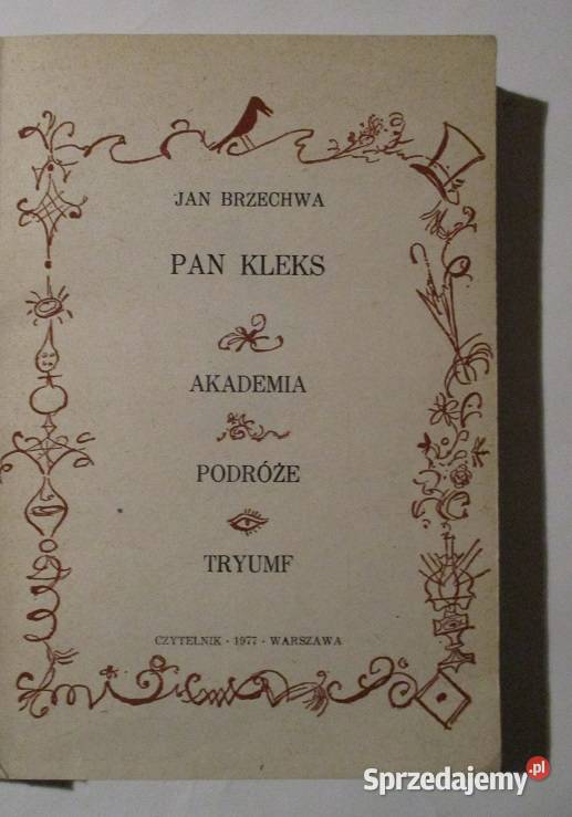 Pan Kleks Akademia Brzechwa Podróże Tryumf 1977 sprzedam