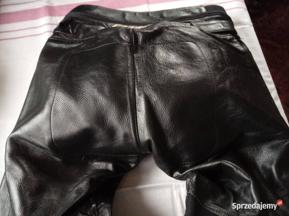 spodnie motocyklowe skórzane męskie dainese 50 Moda i Styl