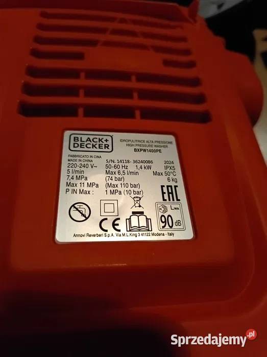Myjka ciśnieniowa Black Decker wielkopolskie Poznań