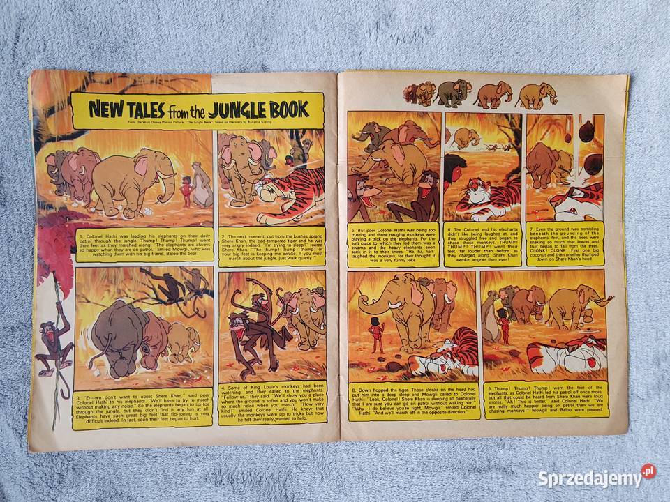 Disneyland komiks w jęz angielskim z 1973 roku Komiksy Gdynia