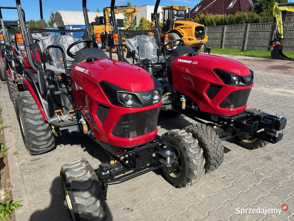 NOWOŚĆ Japoński ciągnik YANMAR SA326 2025 26 4x4 Łódź