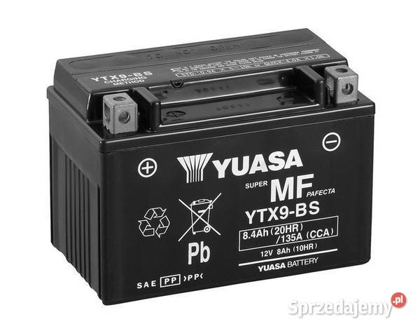 Akumulator 84Ah 135A motocyklowy YUASA YTX9BS Gorzów Wielkopolski sprzedam