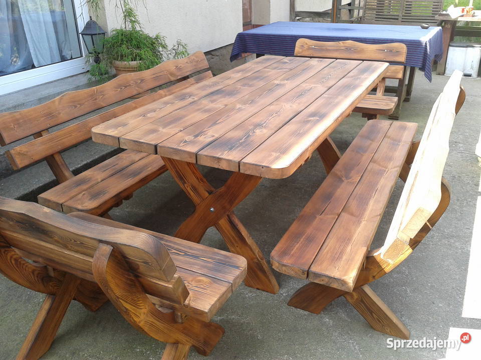 Biesiadny piękny komplet ogrodowy Bydgoszcz