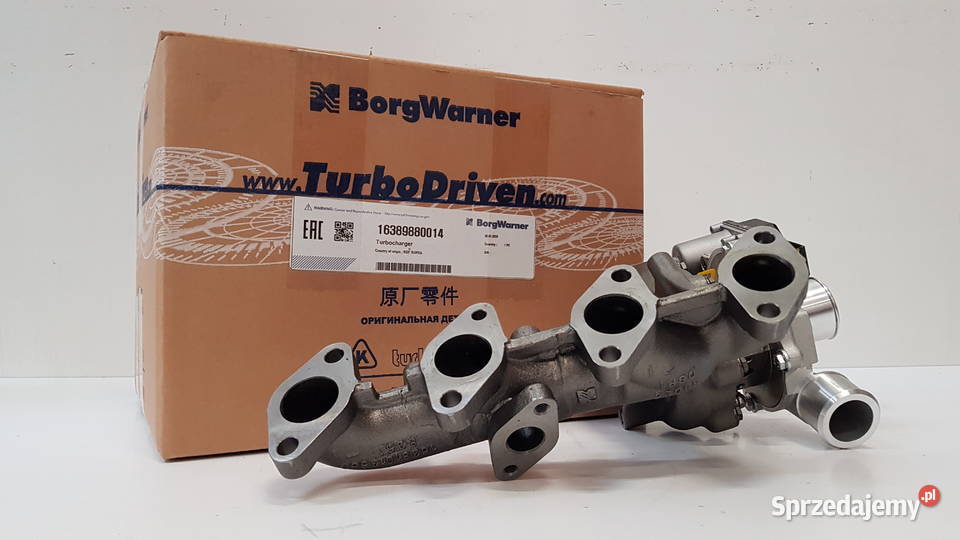 Nowa turbosprężarka BorgWarner KKK 16389880014 mazowieckie