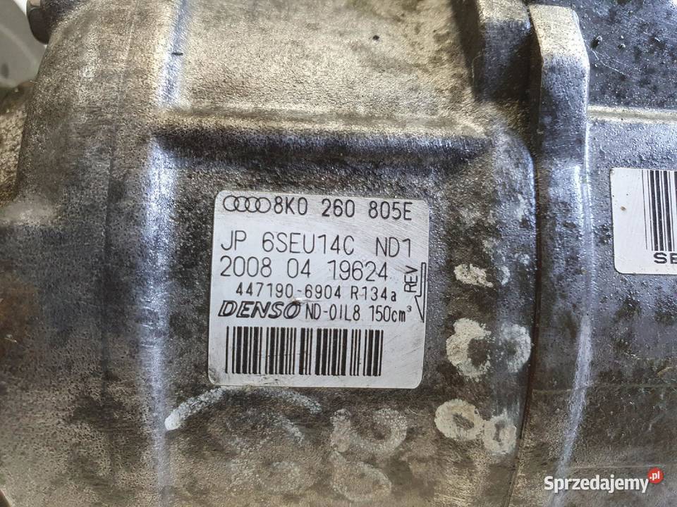 SPRĘŻARKA KLIMATYZACJI Audi A4 B8 20 TDI pompa Chełm