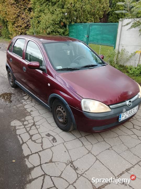 Opel Corsa 17 DTI diesel Wspomaganie klima itp Poznań