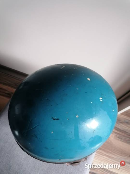 Kask orzeszek PRL wsk motorynka Kaski i odzież Bolimów