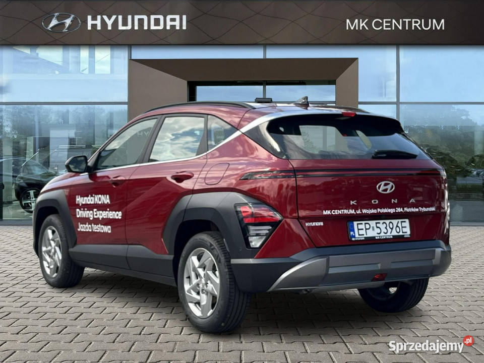 Hyundai Kona 10 TGDI 100 6MT DEMO Dostępny ręki elektryczne lusterka łódzkie Piotrków Trybunalski