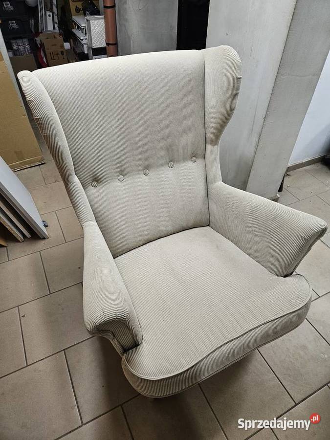 Fotel uszak ikea Strandmon Nowe Budkowice