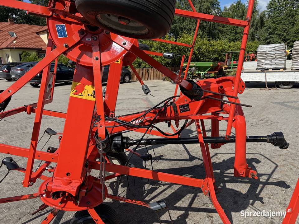 Przewracarka Kuhn GF 5202 Przetrząsarka 4 Kuhn Zgrabiarki i przetrząsacze Myszyniec sprzedam