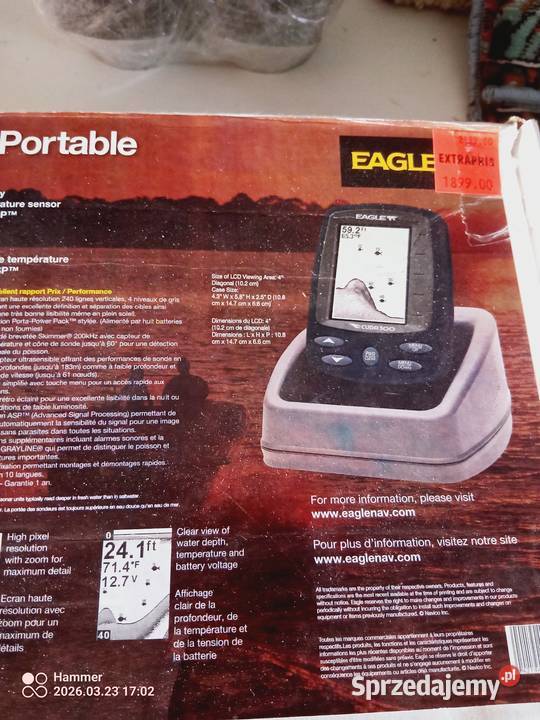 Sonda na ryby na Łódź Twardogóra sprzedam