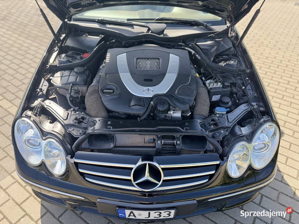 MercedesBenz CLK550 V8 388HP 2007r KABRIOLET CLK Płock